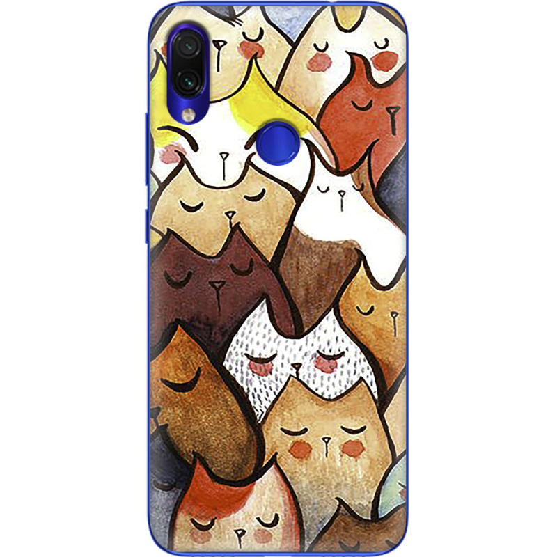 Чехол Uprint Xiaomi Redmi Note 7 Sleepy Cats