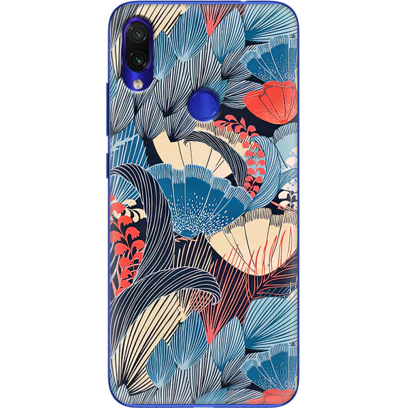 Чехол Uprint Xiaomi Redmi Note 7 Blue Herb