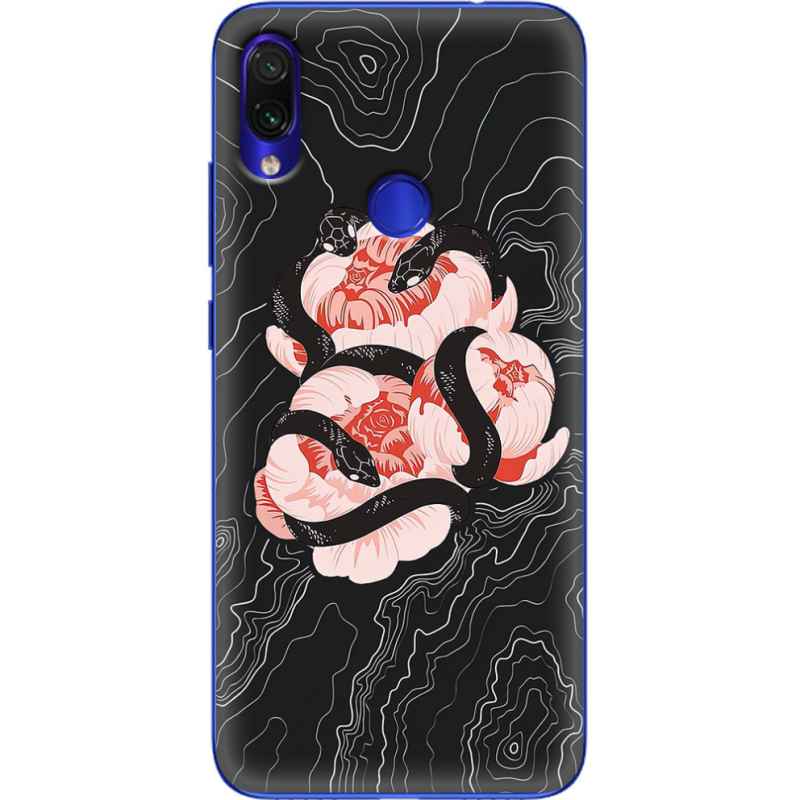 Чехол Uprint Xiaomi Redmi Note 7 Snake Rose