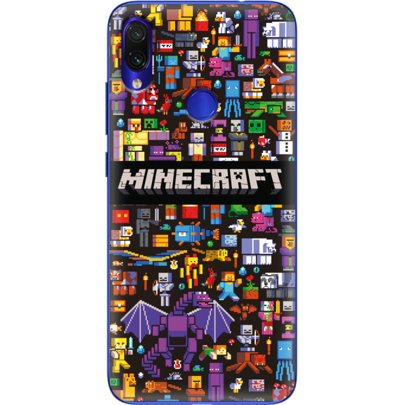 Чехол Uprint Xiaomi Redmi Note 7 Minecraft Mobbery