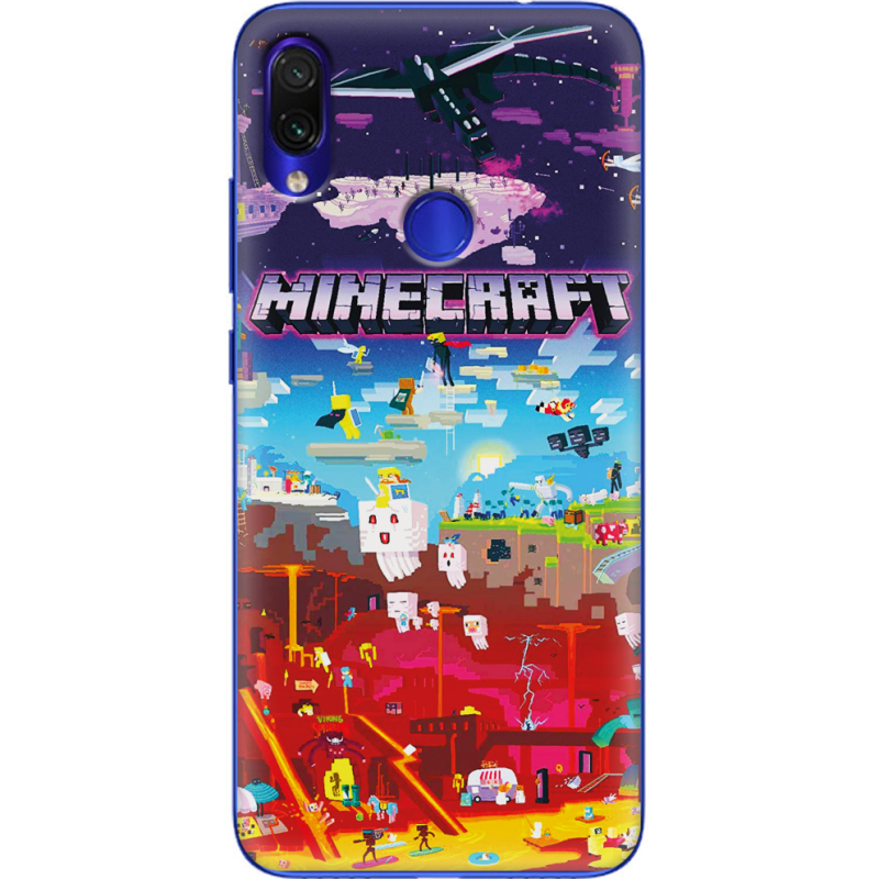 Чехол Uprint Xiaomi Redmi Note 7 Minecraft World Beyond