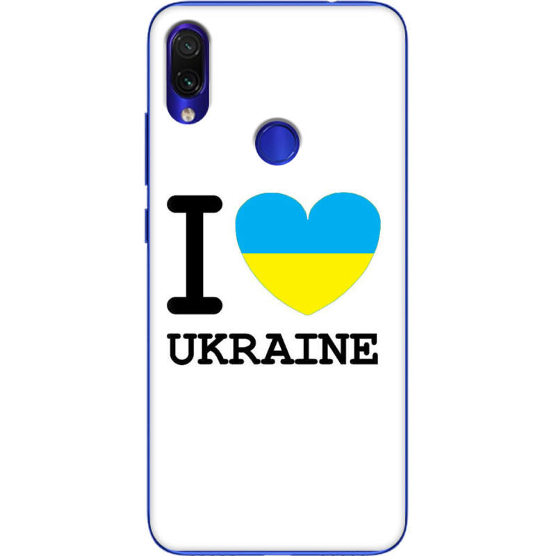 Чехол Uprint Xiaomi Redmi Note 7 I love Ukraine