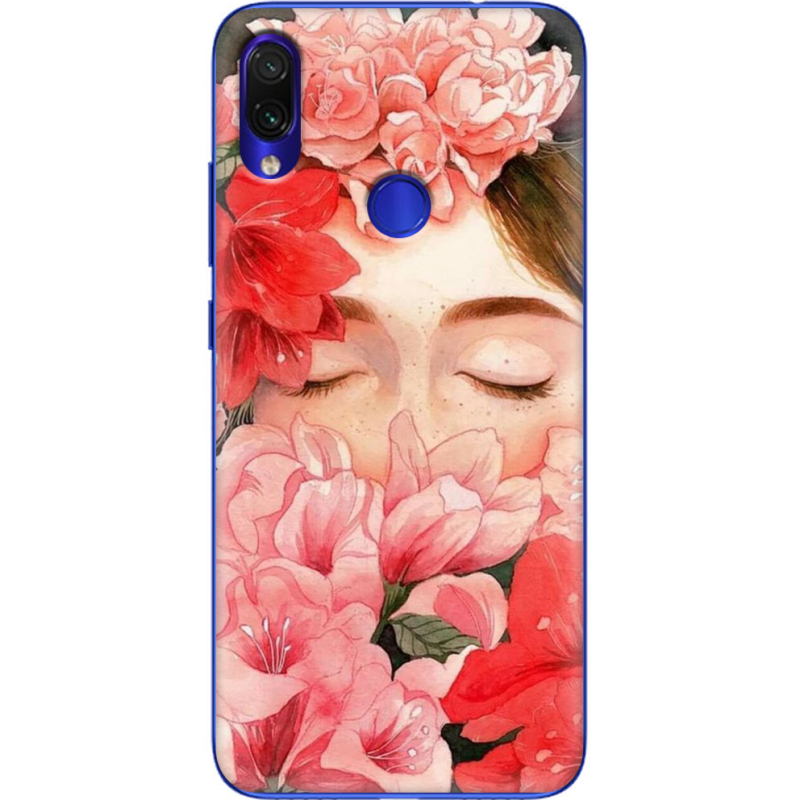 Чехол Uprint Xiaomi Redmi Note 7 Girl in Flowers