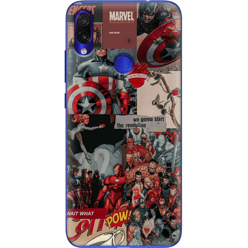 Чехол Uprint Xiaomi Redmi Note 7 Marvel Avengers
