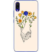 Чехол Uprint Xiaomi Redmi Note 7 Flower Hands