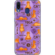 Чехол Uprint Samsung M205 Galaxy M20 Yoga Cat