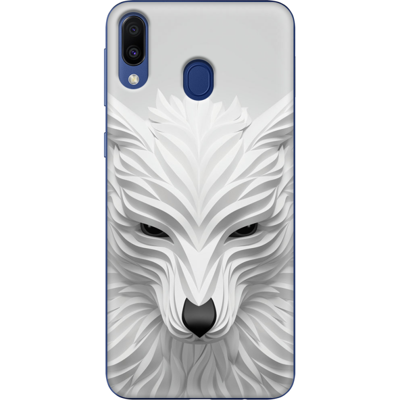 Чехол Uprint Samsung M205 Galaxy M20 White Wolf