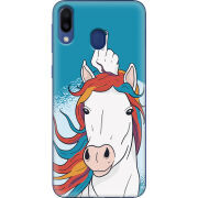 Чехол Uprint Samsung M205 Galaxy M20 Fuck Unicorn