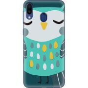 Чехол Uprint Samsung M205 Galaxy M20 Green Owl