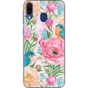 Чехол Uprint Samsung M205 Galaxy M20 Birds in Flowers