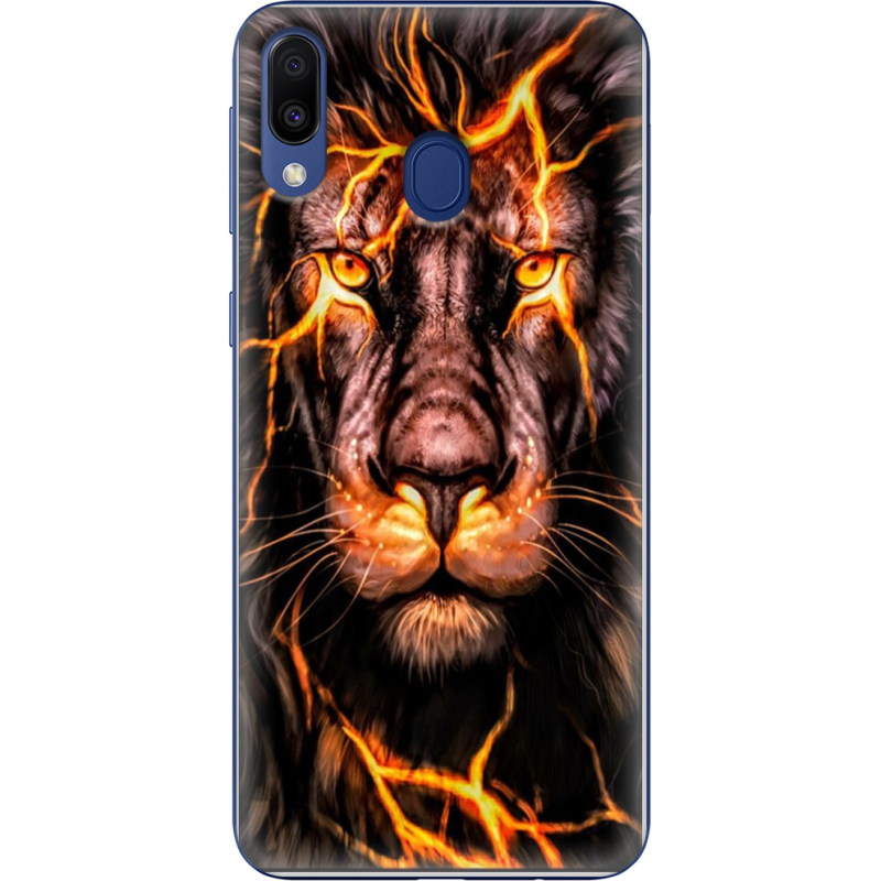 Чехол Uprint Samsung M205 Galaxy M20 Fire Lion