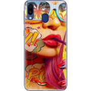 Чехол Uprint Samsung M205 Galaxy M20 Yellow Girl Pop Art