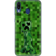 Чехол Uprint Samsung M205 Galaxy M20 Minecraft Creeper