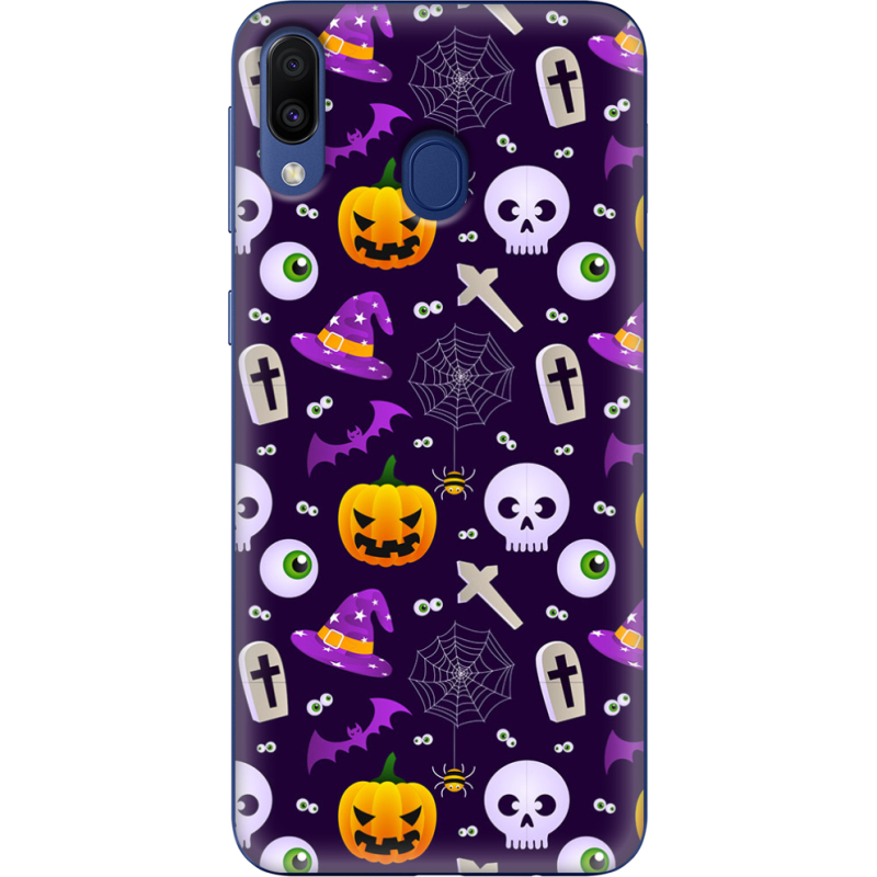 Чехол Uprint Samsung M205 Galaxy M20 Halloween Purple Mood