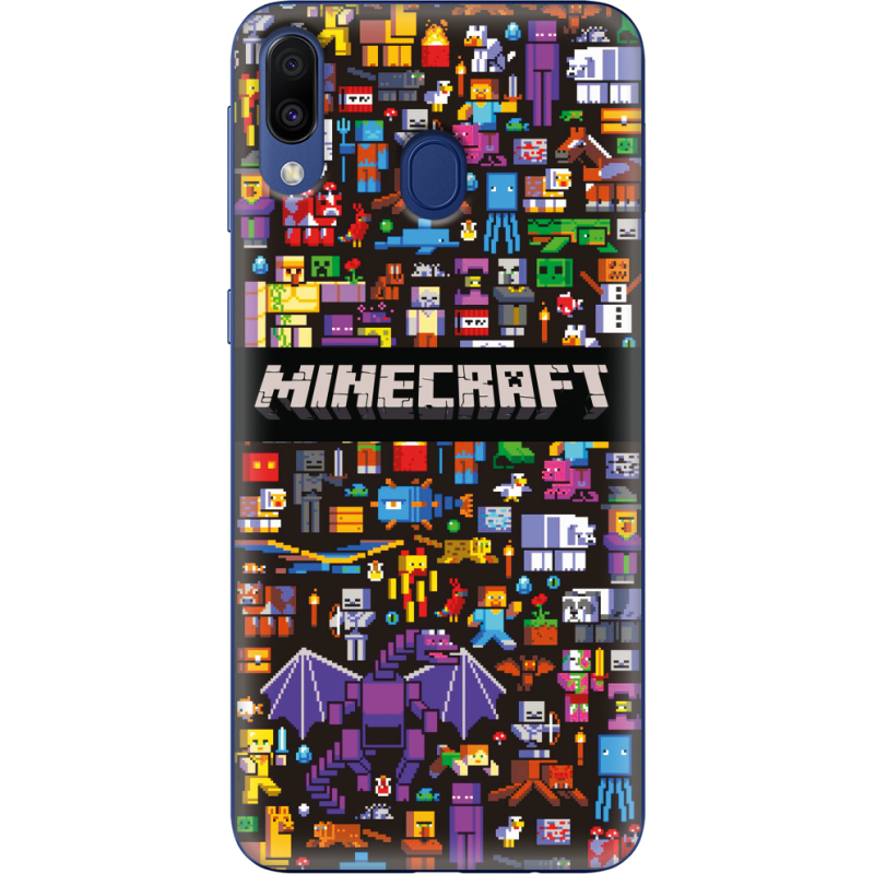 Чехол Uprint Samsung M205 Galaxy M20 Minecraft Mobbery