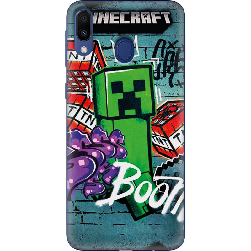 Чехол Uprint Samsung M205 Galaxy M20 Minecraft Graffiti