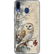 Чехол Uprint Samsung M205 Galaxy M20 Christmas Owl