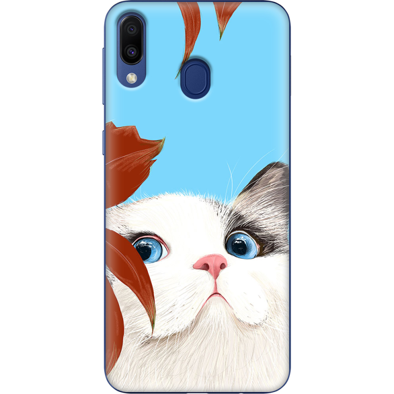 Чехол Uprint Samsung M205 Galaxy M20 Wondering Cat