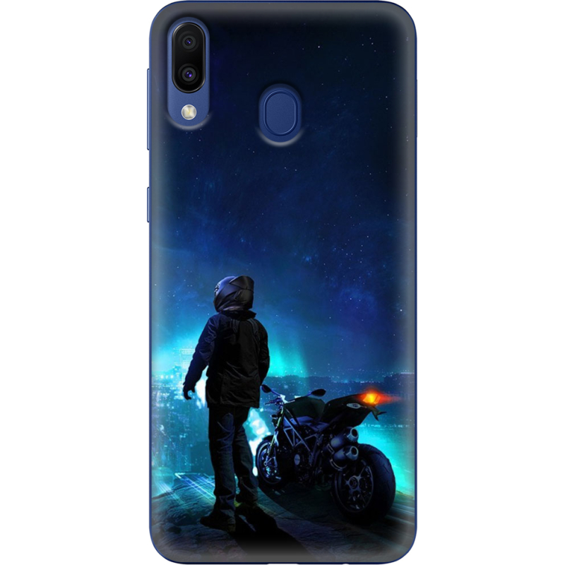 Чехол Uprint Samsung M205 Galaxy M20 Motorcyclist