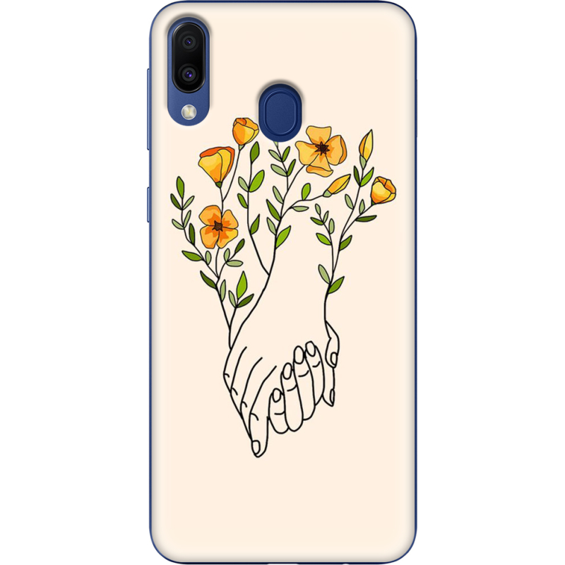 Чехол Uprint Samsung M205 Galaxy M20 Flower Hands