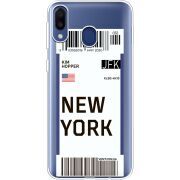 Прозрачный чехол Uprint Samsung M205 Galaxy M20 Ticket New York