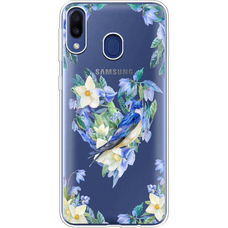 Прозрачный чехол Uprint Samsung M205 Galaxy M20 Spring Bird