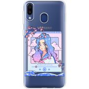 Прозрачный чехол Uprint Samsung M205 Galaxy M20 The Sakuras Will Cry For You