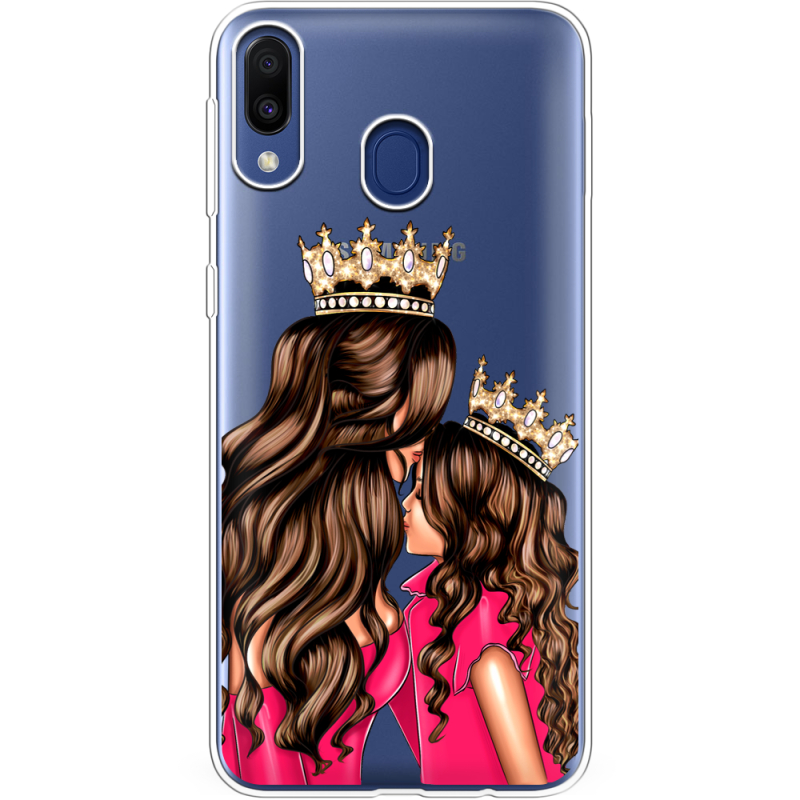 Прозрачный чехол Uprint Samsung M205 Galaxy M20 Queen and Princess