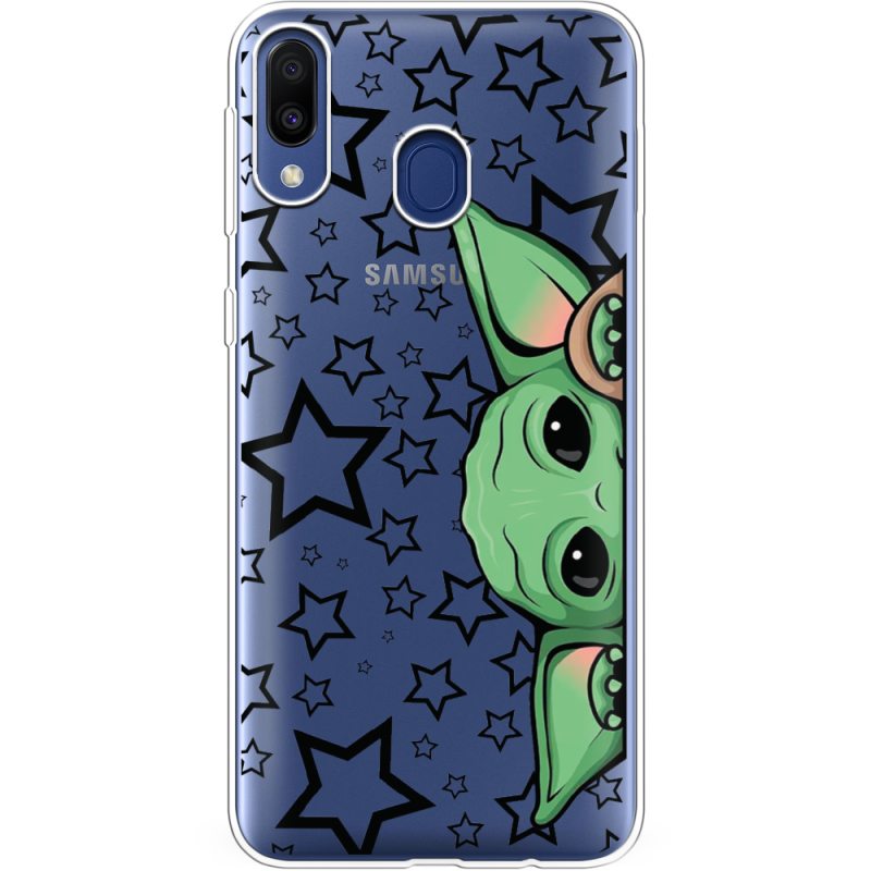 Прозрачный чехол Uprint Samsung M205 Galaxy M20 Baby Yoda