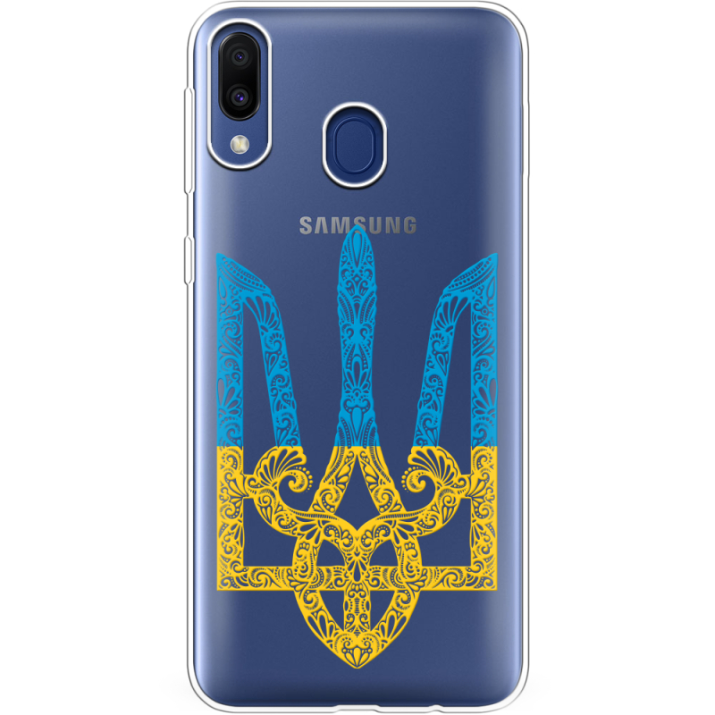 Прозрачный чехол Uprint Samsung M205 Galaxy M20 Gold Trident