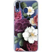 Прозрачный чехол Uprint Samsung M205 Galaxy M20 Floral Dark Dreams