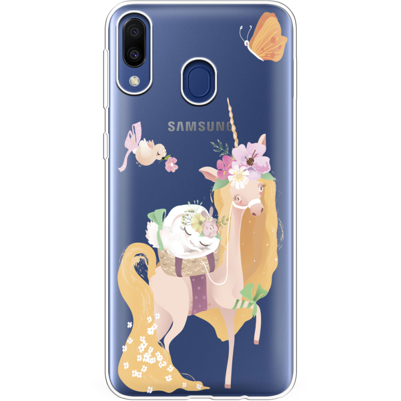 Прозрачный чехол Uprint Samsung M205 Galaxy M20 Uni Blonde