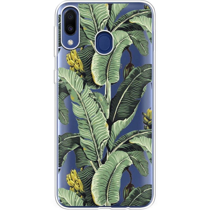 Прозрачный чехол Uprint Samsung M205 Galaxy M20 Banana Leaves