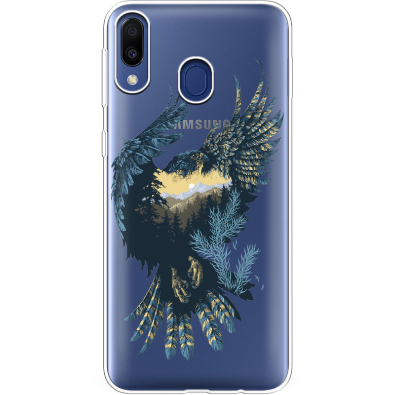 Прозрачный чехол Uprint Samsung M205 Galaxy M20 Eagle