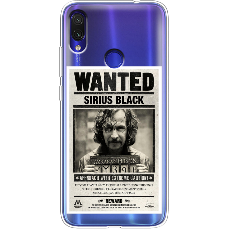 Прозрачный чехол Uprint Xiaomi Redmi Note 7 Sirius Black