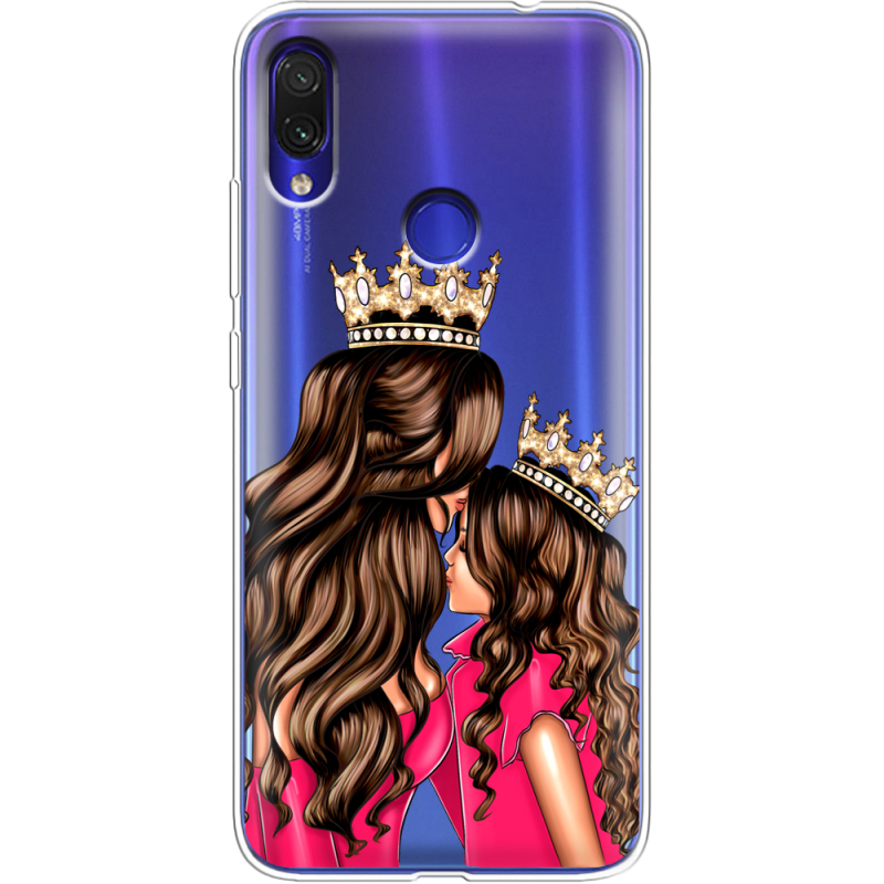 Прозрачный чехол Uprint Xiaomi Redmi Note 7 Queen and Princess