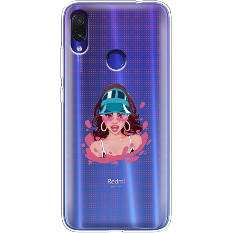 Прозрачный чехол Uprint Xiaomi Redmi Note 7 Selena Gomez