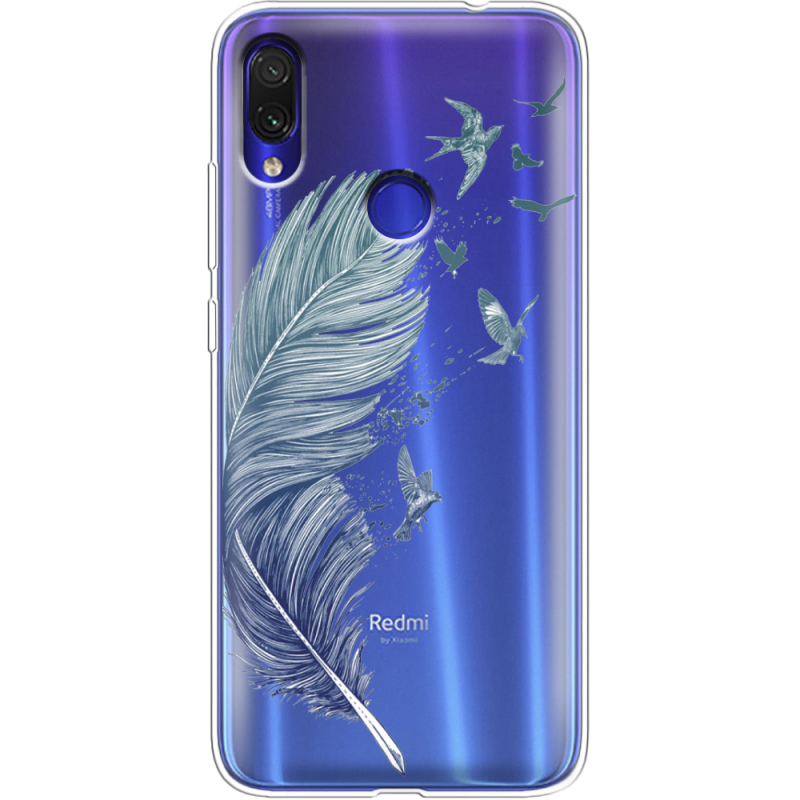 Прозрачный чехол Uprint Xiaomi Redmi Note 7 Feather