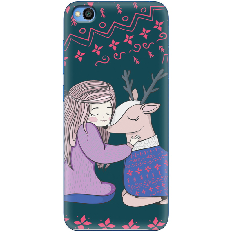 Чехол Uprint Xiaomi Redmi Go Girl and deer