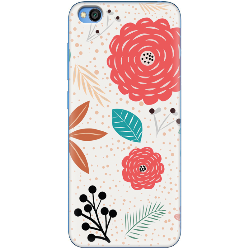 Чехол Uprint Xiaomi Redmi Go Line Flowers