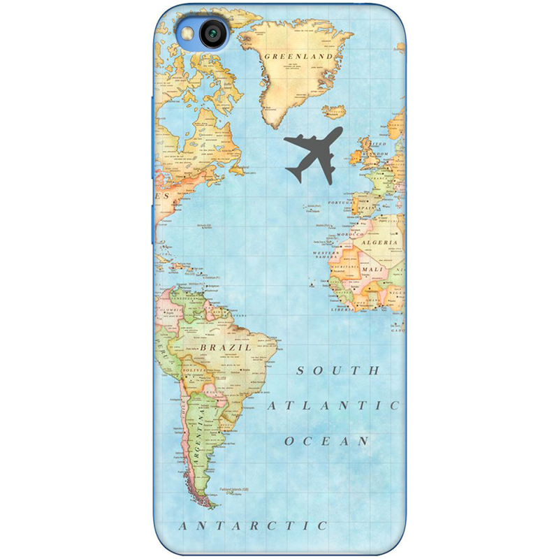 Чехол Uprint Xiaomi Redmi Go Карта