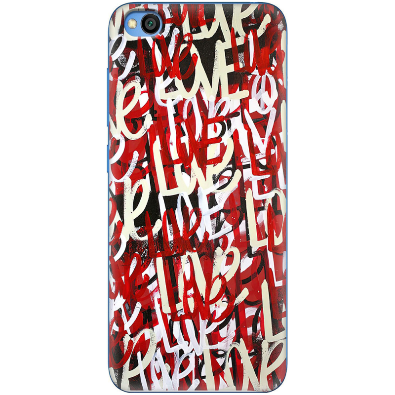 Чехол Uprint Xiaomi Redmi Go Love Graffiti