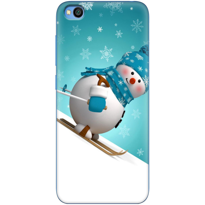 Чехол Uprint Xiaomi Redmi Go Skier Snowman