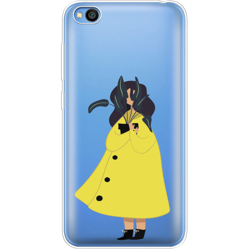 Прозрачный чехол Uprint Xiaomi Redmi Go Just a Girl