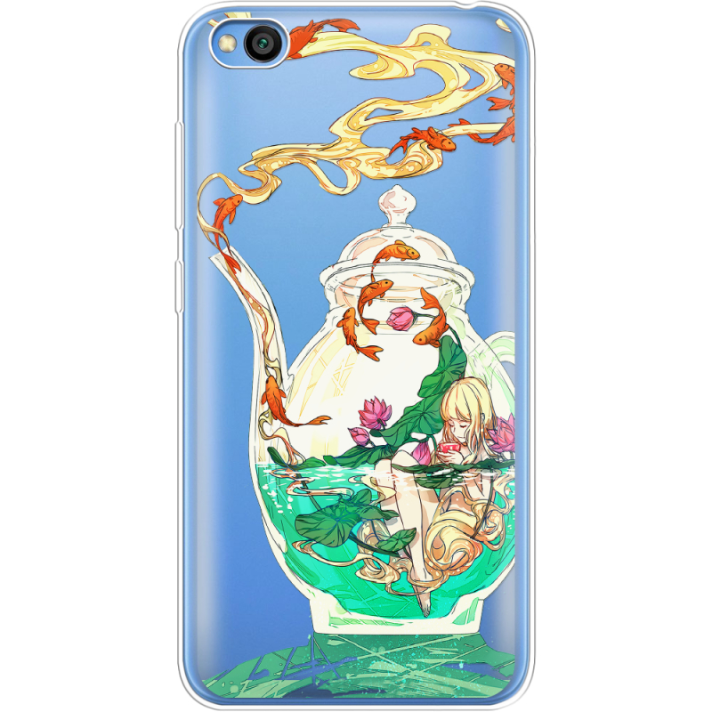 Прозрачный чехол Uprint Xiaomi Redmi Go Kettle