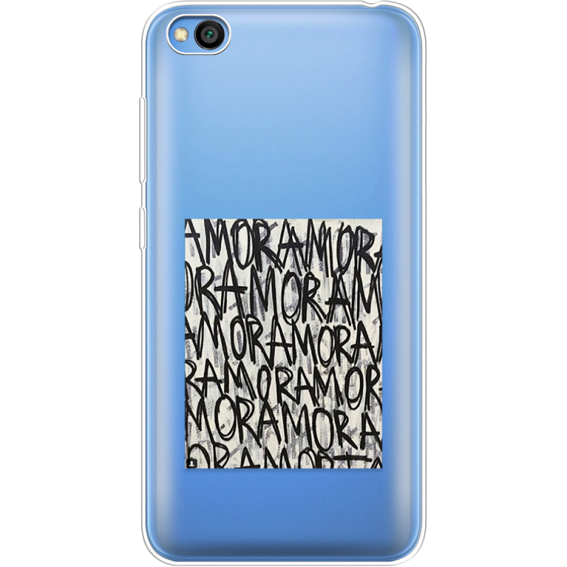 Прозрачный чехол Uprint Xiaomi Redmi Go Amor Amor