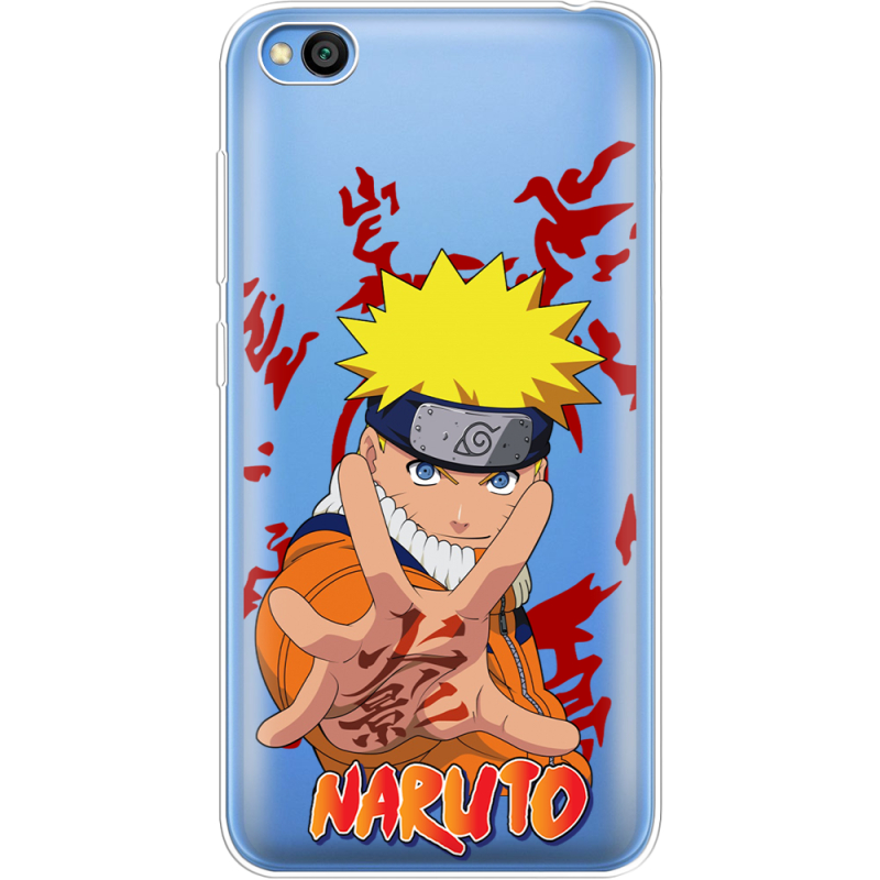 Прозрачный чехол Uprint Xiaomi Redmi Go Naruto