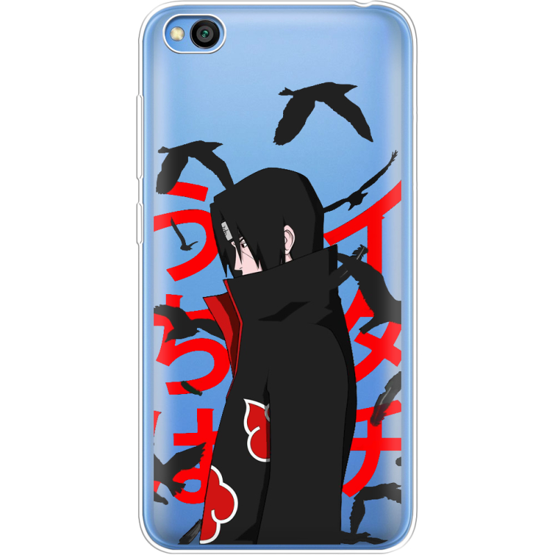 Прозрачный чехол Uprint Xiaomi Redmi Go Учиха Итачи