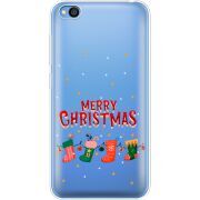 Прозрачный чехол Uprint Xiaomi Redmi Go Merry Christmas