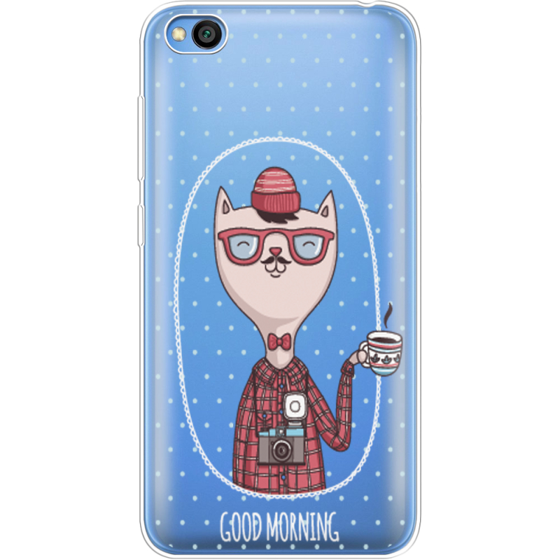 Прозрачный чехол Uprint Xiaomi Redmi Go Good Morning